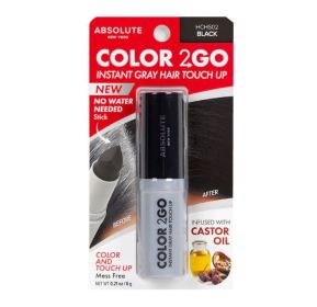 ABSOLUTE Color 2 Go - Instant Root Touch Up Hair Stick (Color: Black)