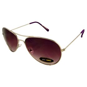 AIR FORCE Sunglasses Aviator AF8AV01CLR (Color: Purple)