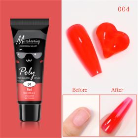 15ml a Piece Nail Crystal Fluorescent Extension Adhesive Without Paper Holder Painless Nail Exten (Color: 4)