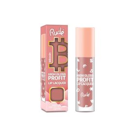 RUDE High Gloss Profit Lip Lacquer (Color: Bitcoin)